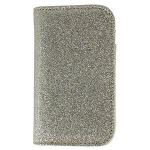 Buxton Women's Sparkle Vegan Leather Snap Card Case